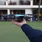 DJI Spark. Liputan6.com/Agustin Setyo Wardani