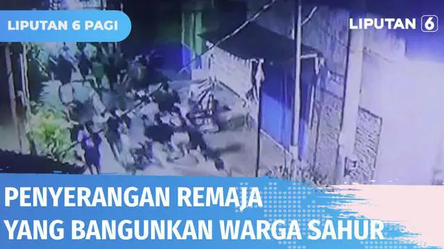 Sekelompok remaja di Semarang tiba-tiba datang menyerang remaja lain dan warga. Dalam aksinya, mereka mengarahkan senjata tajam ke sekelompok remaja yang tengah berkeliling bangunkan sahur. Lima remaja diamankan.
