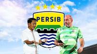 Persib Bandung - Djadjang Nurdjaman dan Bojan Hodak (Bola.com/Adreanus Titus)