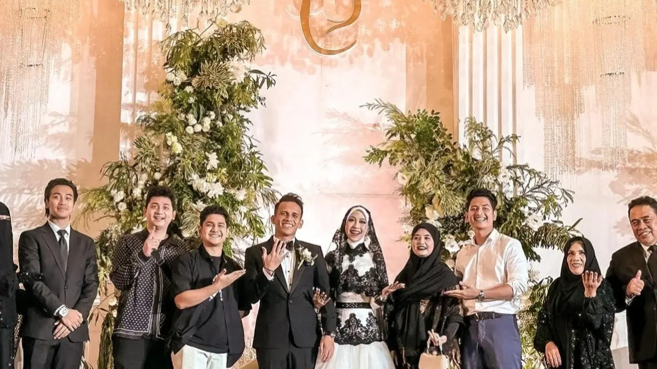 Syakir Daulay hadir di pernikahan Adiba Khanza dan Egy Maulana, kabar hubungan pernah dekat kembali mencuat