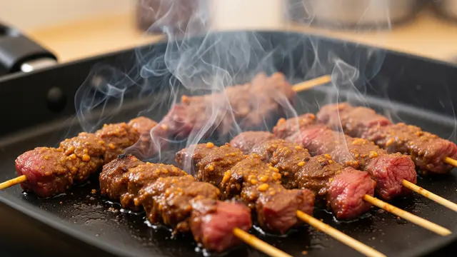 Resep Sate Daging Sapi Teflon Tanpa Arang