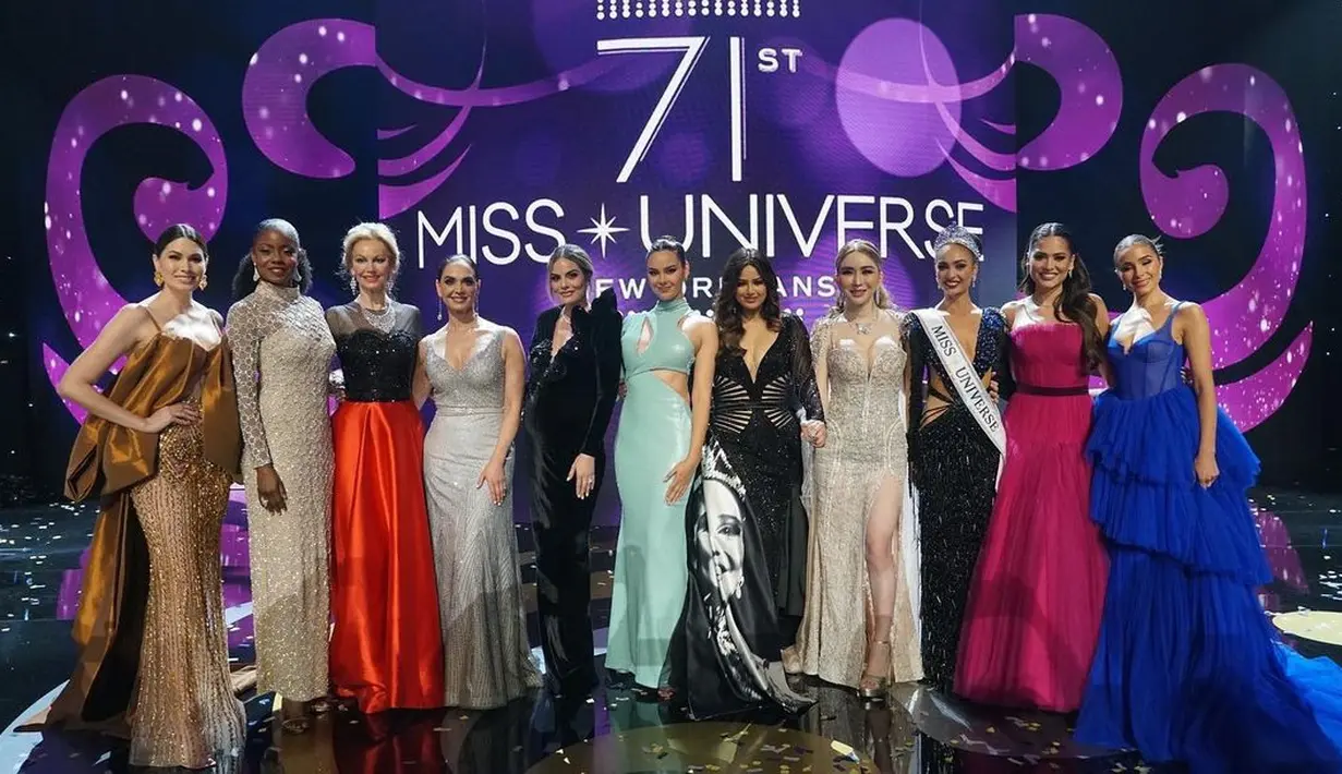 Dalam pidatonya di panggung Miss Universe, ia mengatakan jika perempuan tak lagi diobjekkan di bawah kepemimpinan perempuan. [annejkn.official]