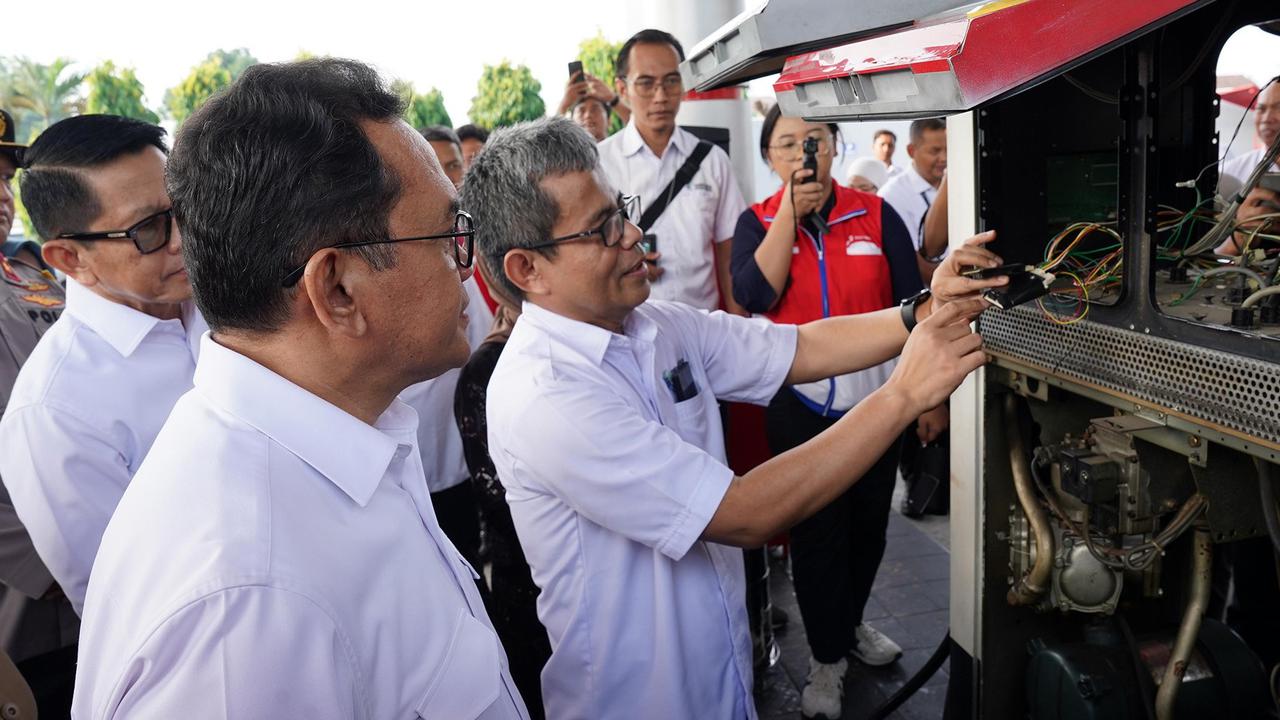 Rugikan Masyarakat Rp1,4 M Per Tahun, Mesin Pompa SPBU di Sleman Disegel Mendag Budi Santoso