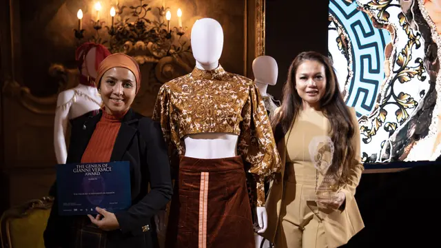 Bawa Wastra Nusantara Mendunia, Brand Lokal JYK Raih Genius of Gianni Versace Award di Italia