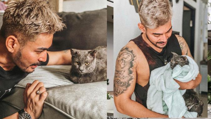 6 Potret Robby Purba dengan Rambut Pirang, Jadi Sorotan ...