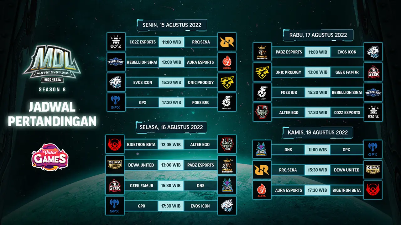 Link Live Streaming MDL Indonesia Season 6 Pekan Kedua di Vidio, 15-18 Agustus 2022