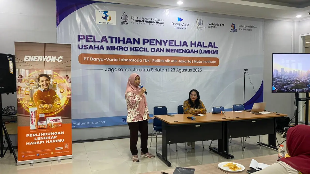Program Halalpreneur 2025 diselenggarakan di Politeknik APP Jakarta