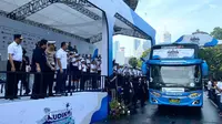 Program mudik gratis bersama BUMN Tahun 2023 bertajuk "Mudik Dinanti, Mudik di Hati".