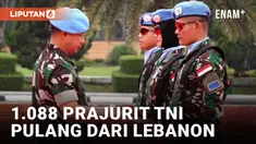 Kembali dari Lebanon, 1.088 Prajurit Pasukan Perdamaian Peroleh Satyalencana Santi Dharma