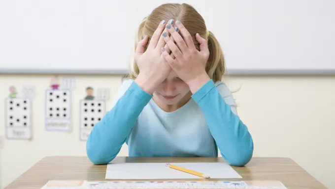 [Bintang] Ilustrasi Stres pada Anak