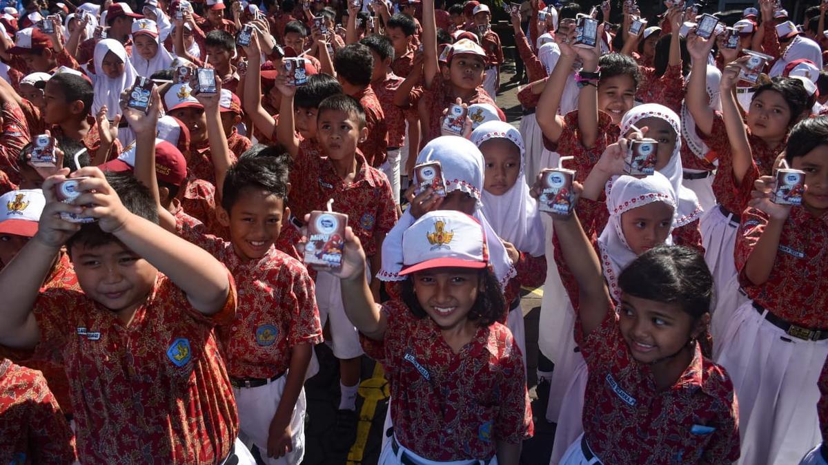 Ribuan Siswa SD Ikuti Edukasi Pentingnya Minum Susu Setiap Hari - News ...