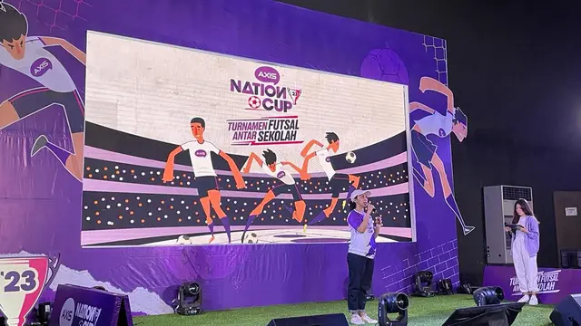 XL Axiata melalui Axis menggelar turnamen futsal Axis Nation Cup 2023 yang kini telah memasuki babak grand final. (Foto: Corpcomm XL Axiata)