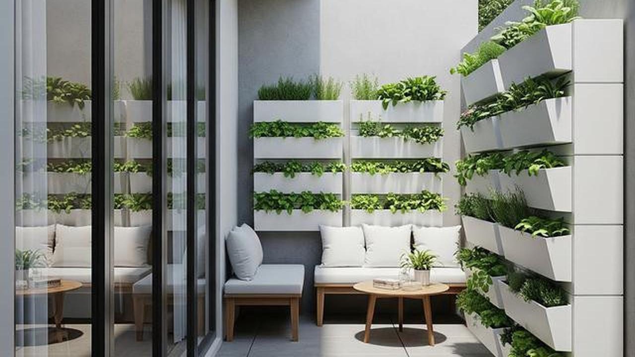 9 Desain Teras Minimalis dengan Kebun Sayur Vertikal, Maksimalkan Lahan Sempit