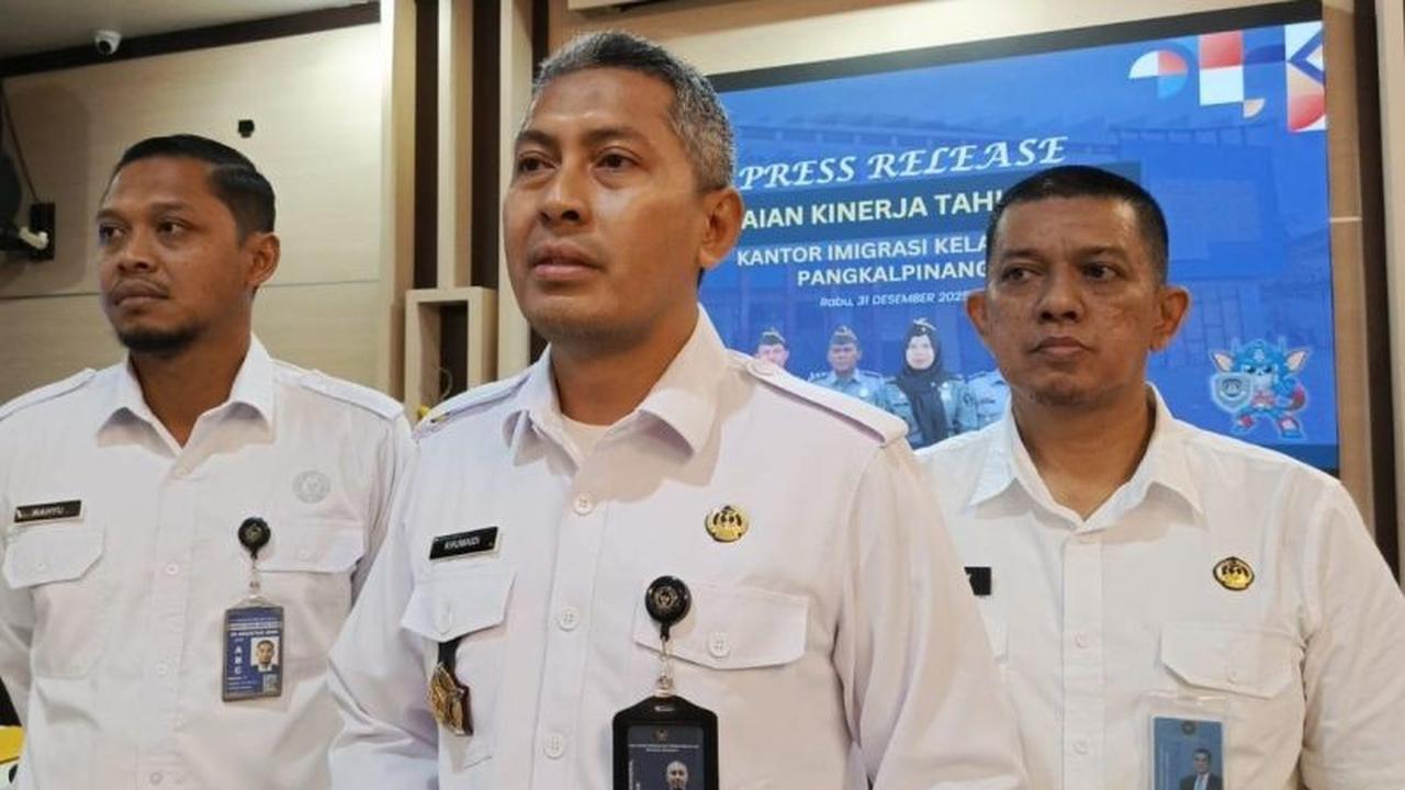 PNBP Imigrasi Pangkalpinang 2025 Lampaui Target, Capai Rp10,6 Miliar di Tengah Efisiensi Anggaran