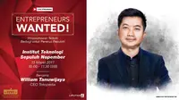 Acara Entrepreneurs Wanted kali ini bertema 'Wirausahawan Terbaik Berbagi untuk Penerus Republik'.