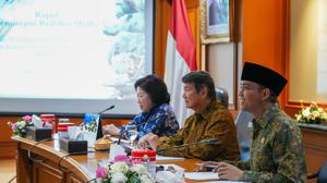 Menhut Rapat dengan Hashim Bahas Taman Nasional Indonesia
