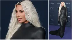 Kim Kardashian tiba pada acara LACMA Art+Film Gala di Los Angeles County Museum of Art, Los Angeles, Amerika Serikat, 5 November 2022. (AP Photo/Allison Dinner)