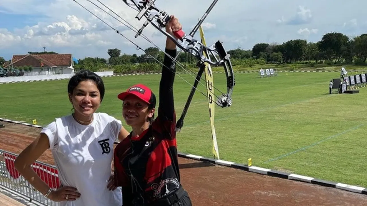 6 Potret Loly Anak Nikita Mirzani Ikut Kejuaraan Panahan Internasional