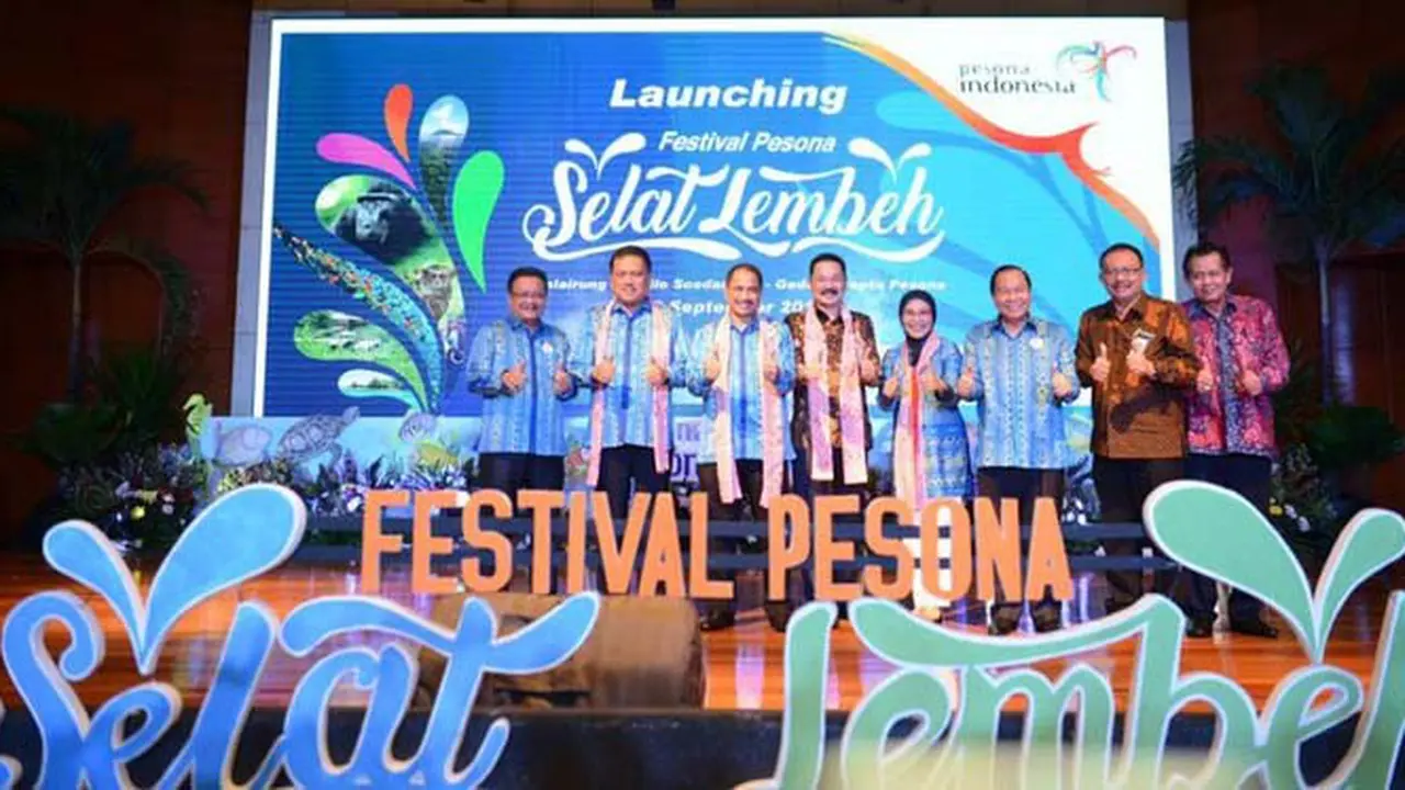 Balairung Kemenpar Sesak, Menpar Launching Festival Selat Lembeh