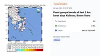 Gempa Hari Ini di Indonesia Selasa 26 Agustus 2025: Getarkan Buton Sulawesi Tenggara