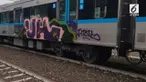 Polisi terus mengejar pelaku vandalisme di gerbong MRT Jakarta dengan mengecek rekaman CCTV di Depo Lebak Bulus.