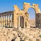 Kota kuno Palmyra di Suriah, warisan dunia UNESCO. (www.britannica.com)