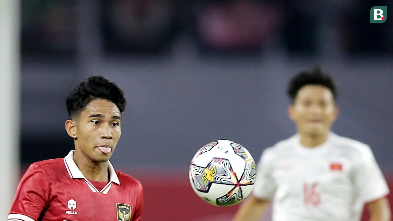 Foto: Marselino Ferdinan Cetak Gol, Timnas Indonesia U-20 Bungkam Vietnam dan Lolos Piala Asia U-20 2023