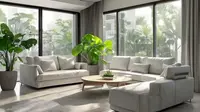 9 Desain Ruang Tamu Serba Putih Tapi Tetap Estetik, Kesan Bersih dan Modern