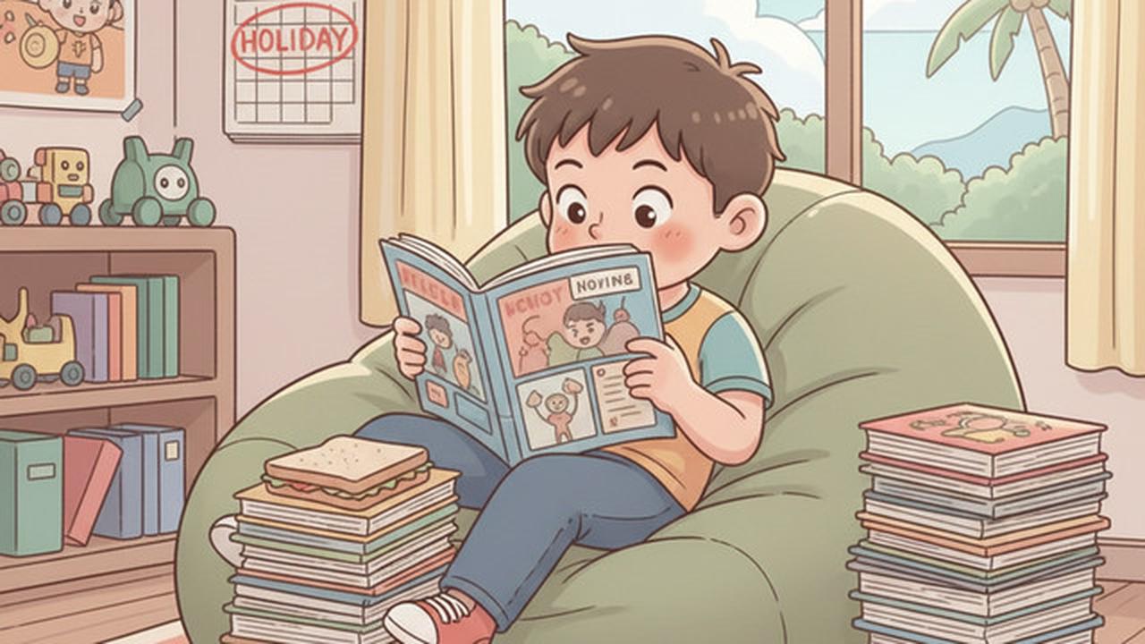Cerita Liburan Sekolah di Rumah