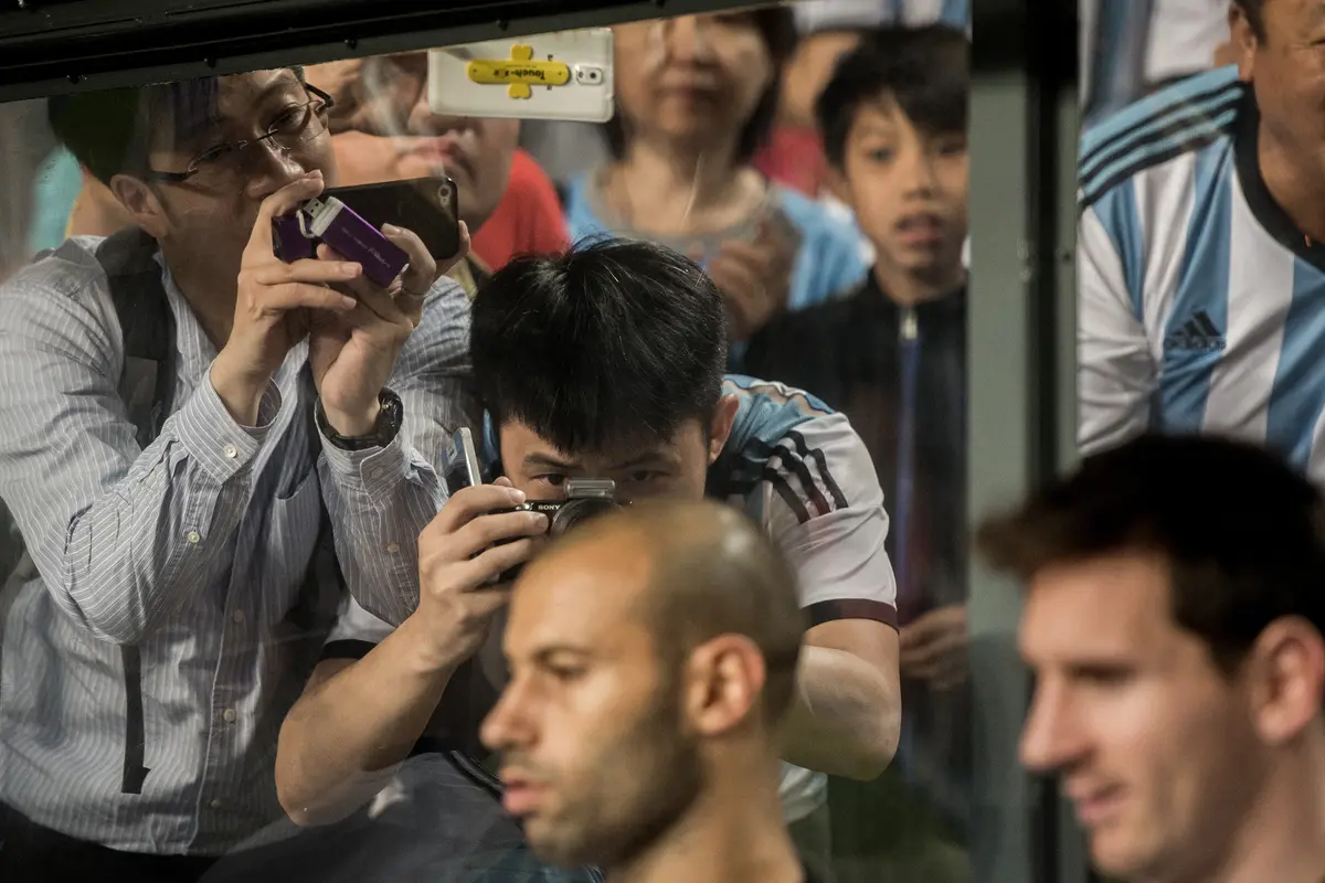 Foto: Melihat Aksi Lionel Messi Bersama Timnas Argentina pada 2014 saat Hadapi Hong Kong yang Habiskan Biaya Rp57,3 Miliar