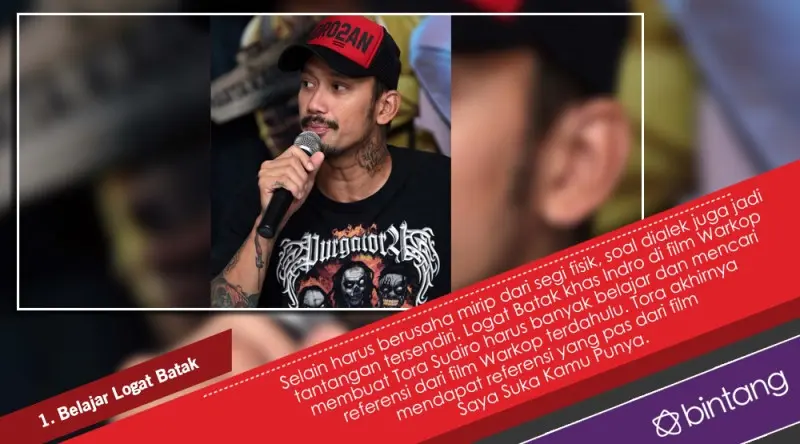 5 Fakta Menarik Tora Sudiro Perankan Indro di Warkop DKI Reborn.  (Digital Imaging: Nurman Abdul Hakim/Bintang.com)