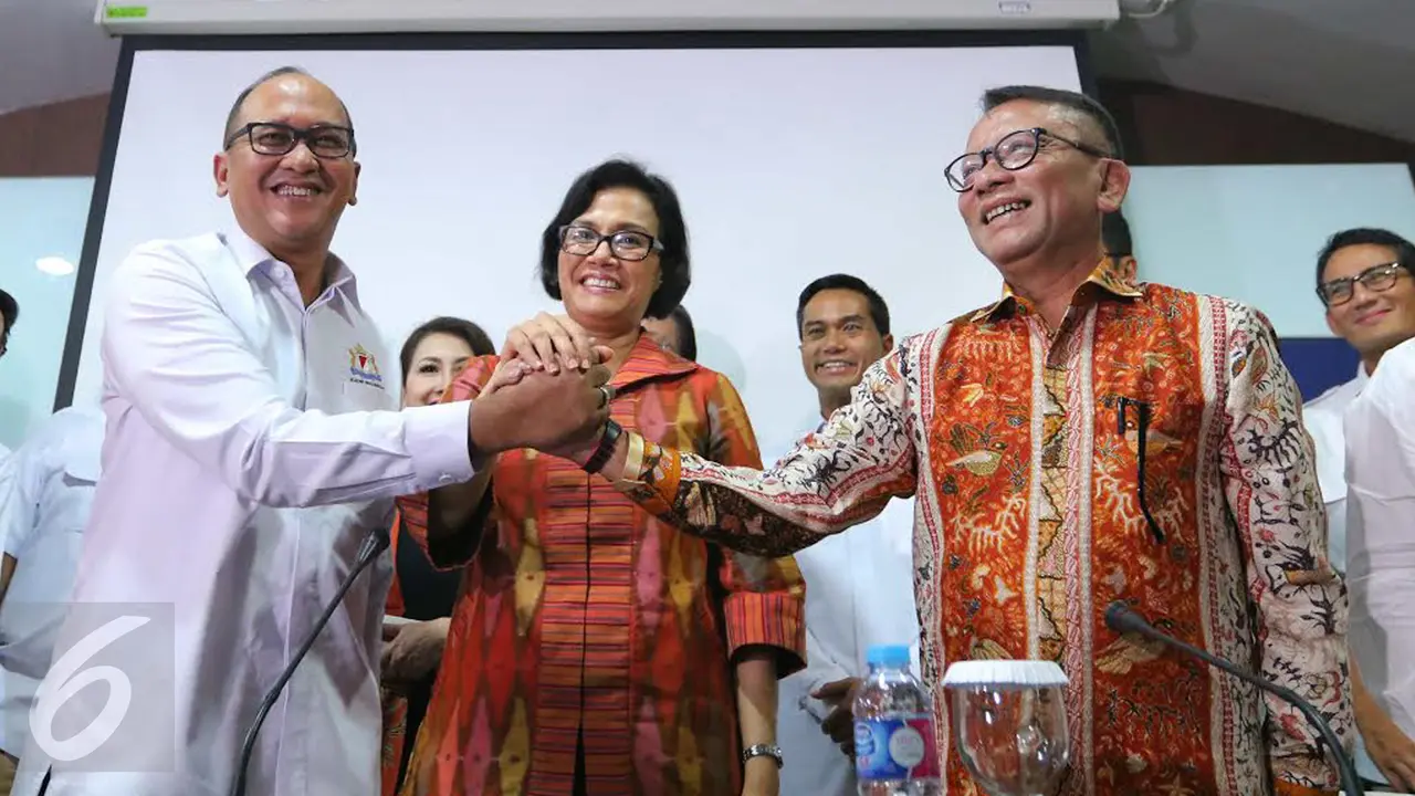 20160927-Sri Mulyani Sambut Puluhan Anggota Kadin Ikut Tax Amnesty-Jakarta
