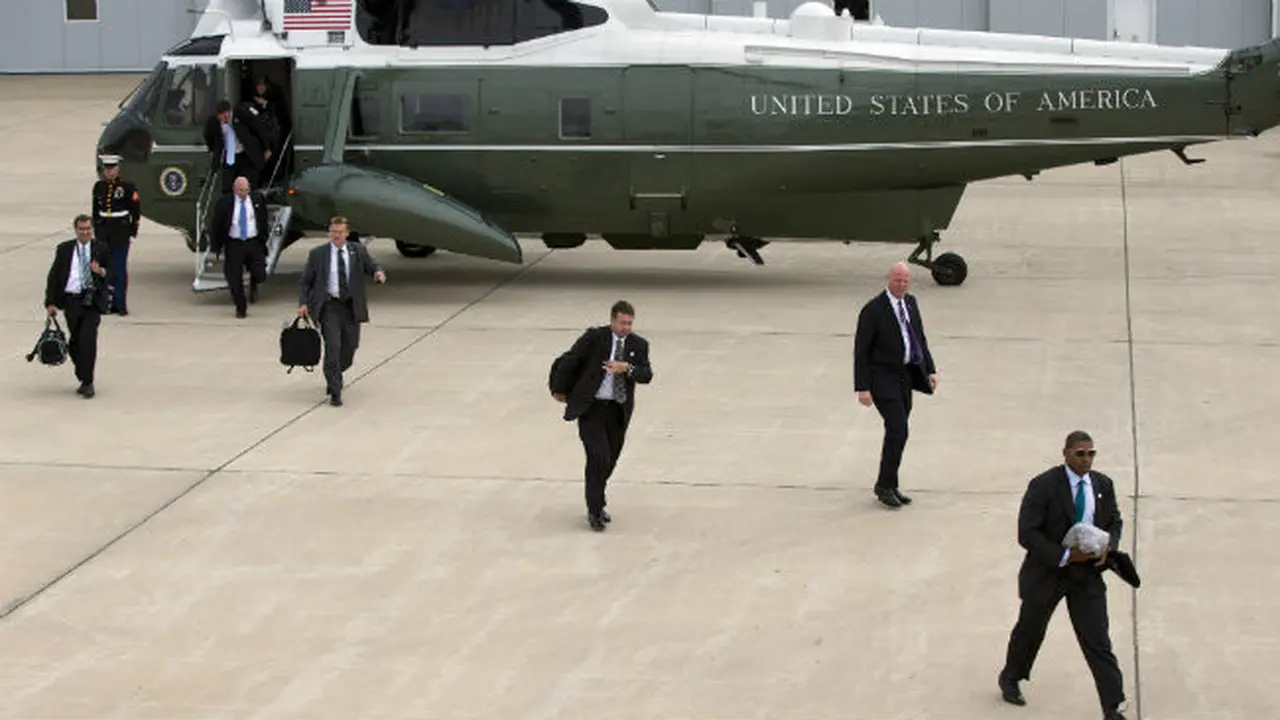 Secret Service Amerika Serikat. (Evan Vucci/AP)