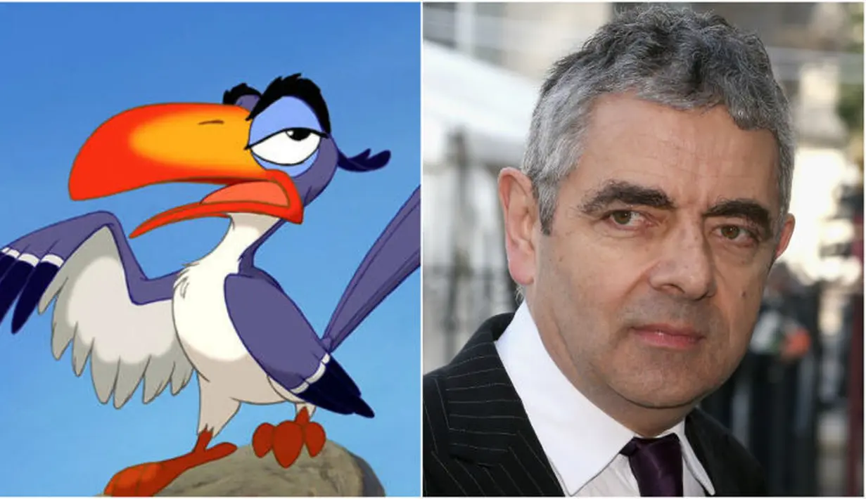 Masih ingat Zazu si burung bawel di film The Lion King? Karakter itu ternyata diisi suaranya oleh Rowan Atkinson. (Digital Spy)