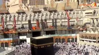 [VIDEO] Meski Direnovasi, Masjidil Haram Tetap Dipadati Jamaah