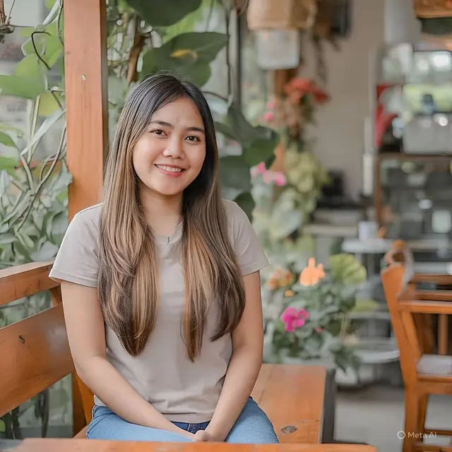 Model Rambut Layer Panjang untuk Wajah Bulat Pipi Tembam