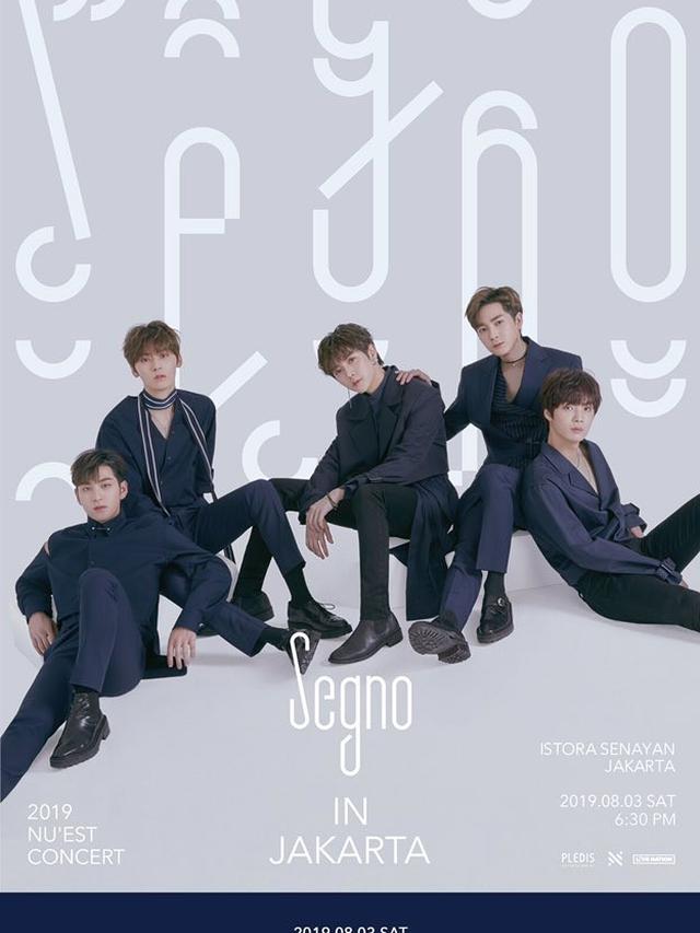 Konser Nu'Est di Jakarta (Twitter/ mecimapro)