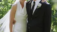 Mantan PM Selandia Baru Jacinda Ardern dan Clarke Gayford menikah dalam upacara privat. (AP)