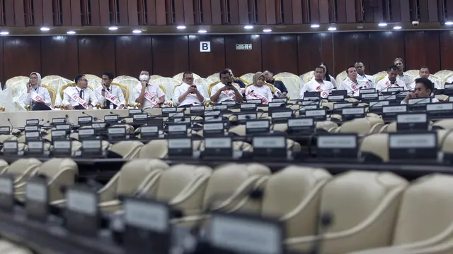 Melihat Gladi Kotor Persiapan Pidato Kenegaraan Presiden Prabowo di Sidang Tahunan MPR RI
