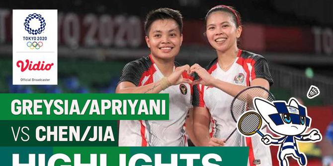 VIDEO: Perjuangan Greysia Polii/Apriyani Rahayu Mendapatkan Medali Emas di Olimpiade Tokyo 2020