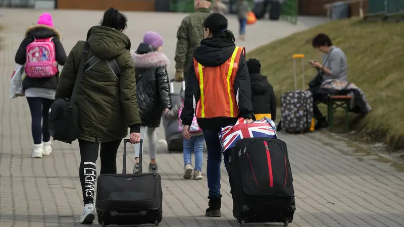 Sejumlah Pengungsi Ukraina Kembali ke Negara Mereka