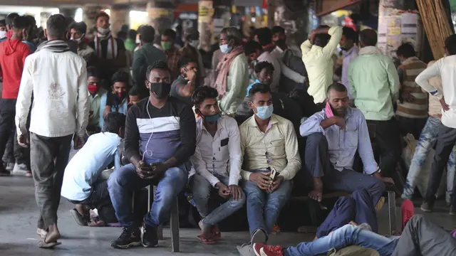 India Laporkan Jumlah Kasus COVID-19 Tertinggi dalam Empat Bulan