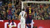 Video Dua Gol Neymar Antar Barcelona ke Semifinal