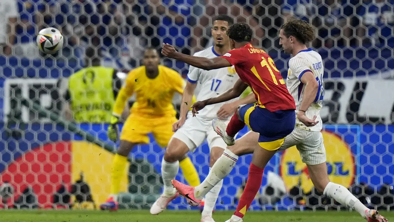 FOTO Spanyol Vs Prancis, Semifinal Euro 2024