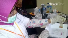 Zat-zat berbahaya itu diketahui setelah petugas menguji sampel makanan menggunakan rapid test.