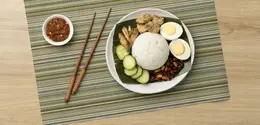 Panduan diet rendah kalori dengan menu nasi. (foto: jcomp/freepik)