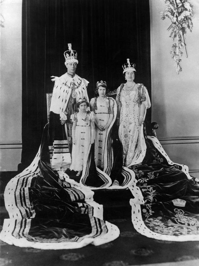 Raja George VI dan Ratu Elizabeth II