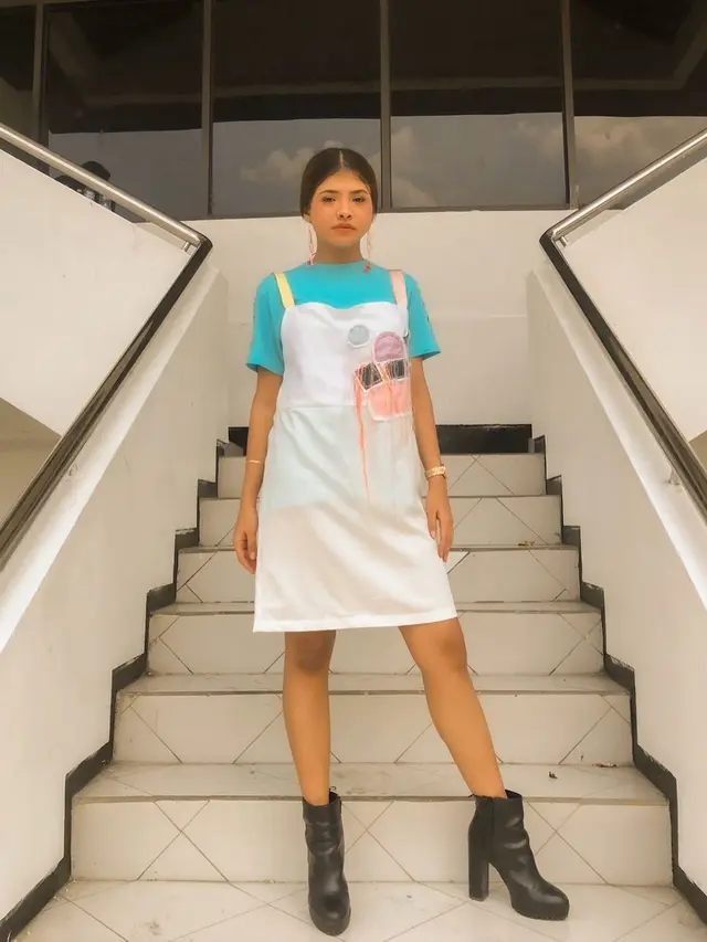Potret Menawan Sara Fajira Dalam Balutan Dress. (Sumber: Instagram/sarafajira)