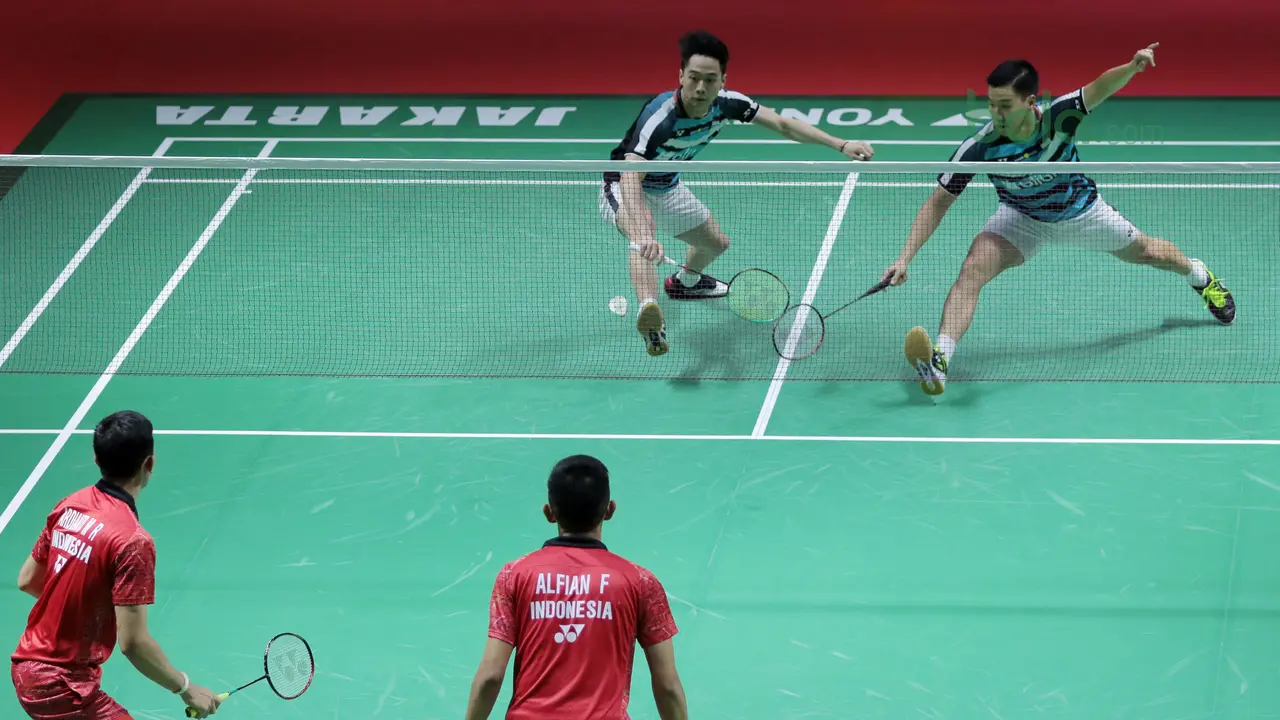Kevin Sanjaya/Marcus Gideon, Fajar Alfian/Rian Ardianto, Indonesia Open 2018