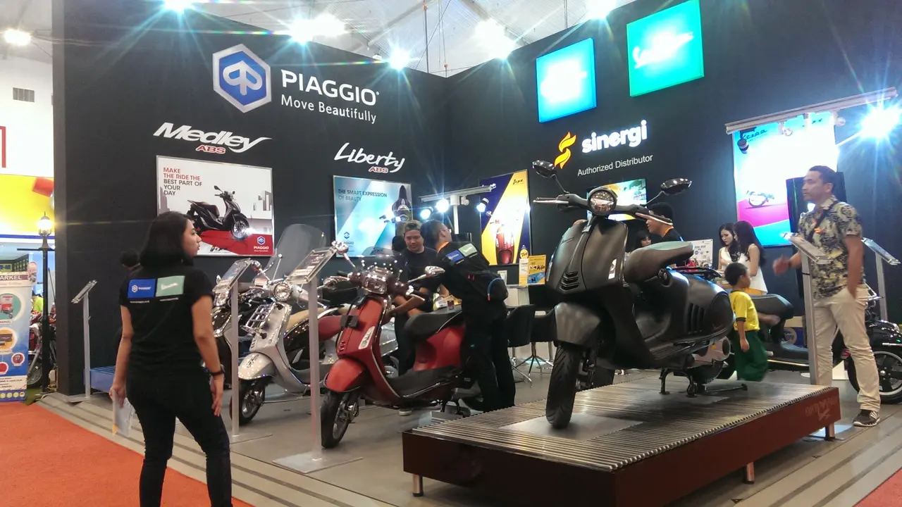 Booth Piaggio di GIIAS 2016